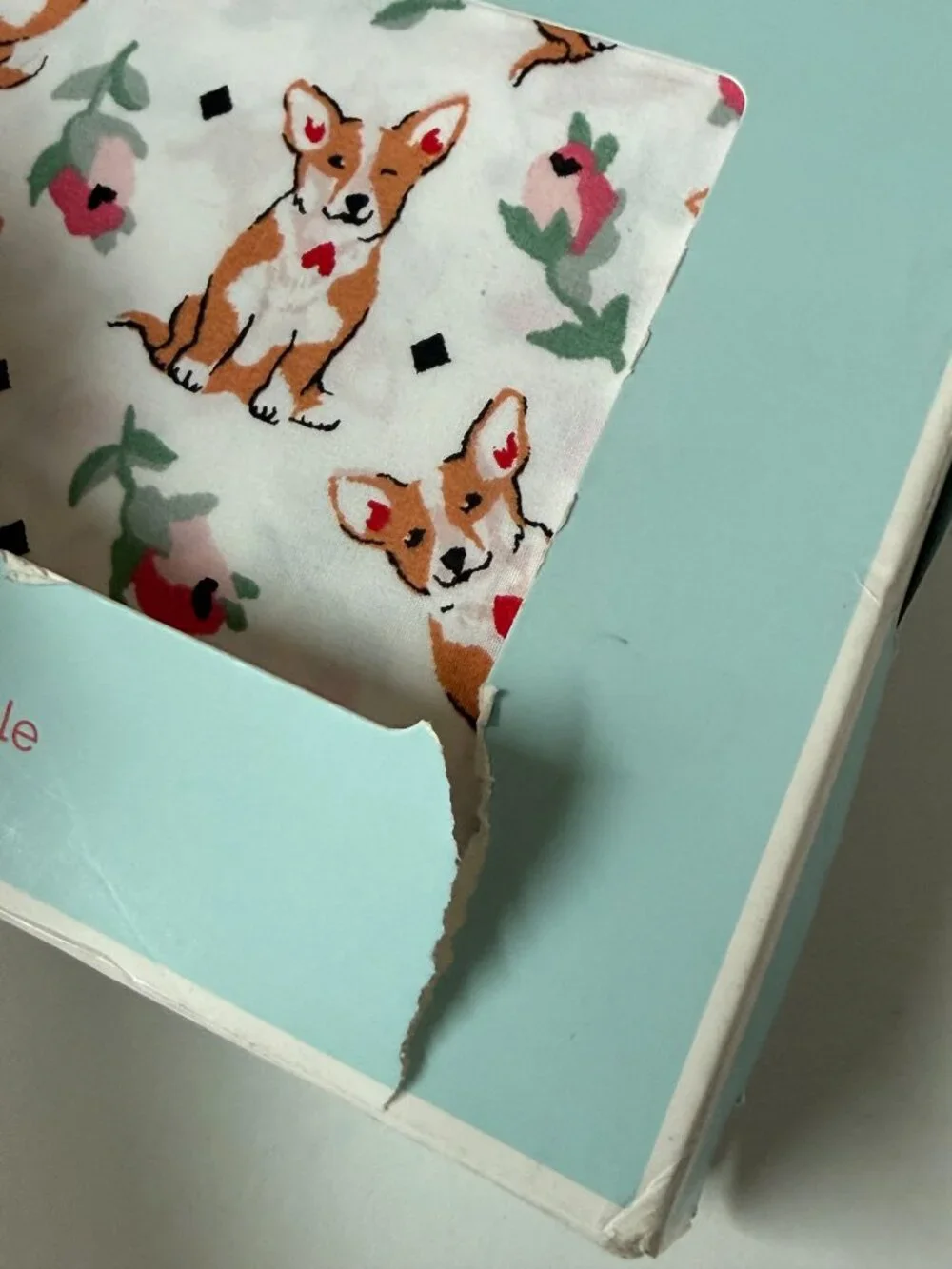 Cath Kidston London Corgi Multi Dog Standard Pillow Cases Lot 100% Cotton NEW